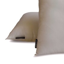 Plain Pillow Cover Light Gray Set of 2, Art Silk, Solid - Light Gray Luxury - $17.00+