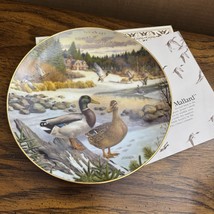 Knowles Vintage 1986 Living With Nature The Mallard Collector Plate 8.5&quot; - $222.73 MXN