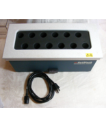 Vintage Environmental Express 12 Well Hot Block Clear Plastic Tube Carri... - €1.266,62 EUR