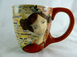 LANG Kelly Rae Roberts Coffee Mug  Embrace Yourself Art Mug - £886.43 GBP