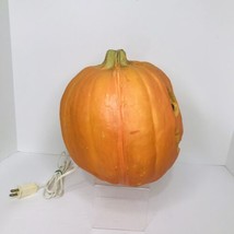 Vintage Halloween Trendmasters Foam Mold Jack O Lantern Pumpkin 1995 Light Up - £22.11 GBP