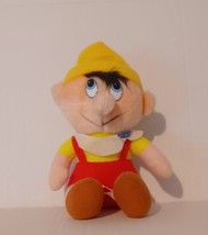 Vtg 80&#39;s Walt Disney Animated Classic Pinocchio 7” Plush Free Ship - $9.85