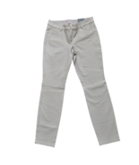 Alfani Womens Cropped Pants Size 2P Tan Skinny Comfort Waist VTG Y2K - $23.43