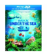 IMAX UNDER THE SEA 3D BLU RAY 3D + BLU RAY NEW! JIM CARREY, OCEAN REEF, ... - $24.74