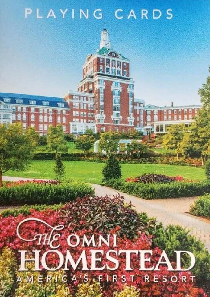 The Omni Homestead Souvenir Playing Cards - $8.99
