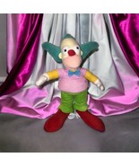 The Simpsons Krusty the Clown Plush 2017 Doll Character Collectible - $14.84