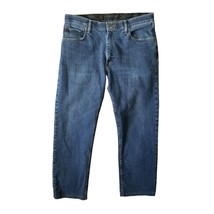 Wrangler Jeans Men&#39;s Size 36x30 Regular Fit Denim Blue Jean Pants Straig... - £19.49 GBP