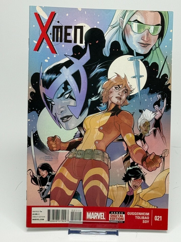 X-Men #21 Marvel Comic Guggenheim Tolibao Storm Female Team Digital 2014 - $4.99