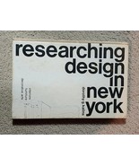 RESEARCHING DESIGN IN NEW YORK-By Dorothy Kalins-1967-HC-1st edition-Good - $32.72 CAD