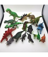 Dinosaurs Lot Of 25 Prehistoric Figures Plastic Toys  - £21.76 GBP