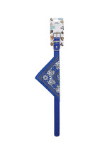 Large Dog Collar with Blue Bandana - $2.95