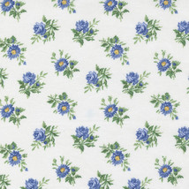 Moda Summer Breeze 2023 33684 11 White Quilt Fabric By The Yard - £9.14 GBP