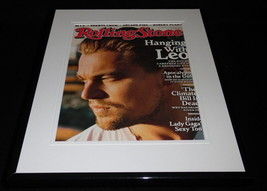 Leonardo Dicaprio Framed 11x14 ORIGINAL 2010 Rolling Stone Magazine Cover  - £27.21 GBP