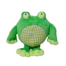 Old Navy Green 7” Frog 2011 Stuffed Animal Plush Soft Baby Toy Washable - £8.37 GBP