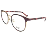 Liu Jo Eyeglasses Frames LJ2119 721 Purple Pink Tortoise Round 49-18-135 - $74.75