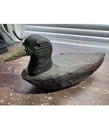 Antique Primitive Hand Carved Duck Fishing Decoy - $67.15 CAD