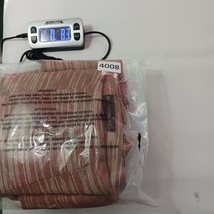 Bandolino Women's Coral/Tan Side Zipper Pleated Skirt Size 6 image 6