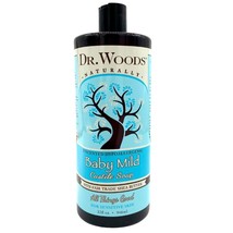 Dr. Woods Unscented Baby Mild Liquid Castile Soap with Organic Shea Butter, 32 O - £23.97 GBP