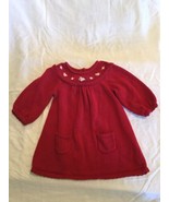 Valentines Day Size 3 6 mo Janie and Jack Layette dress sweater red holiday - £19.39 GBP