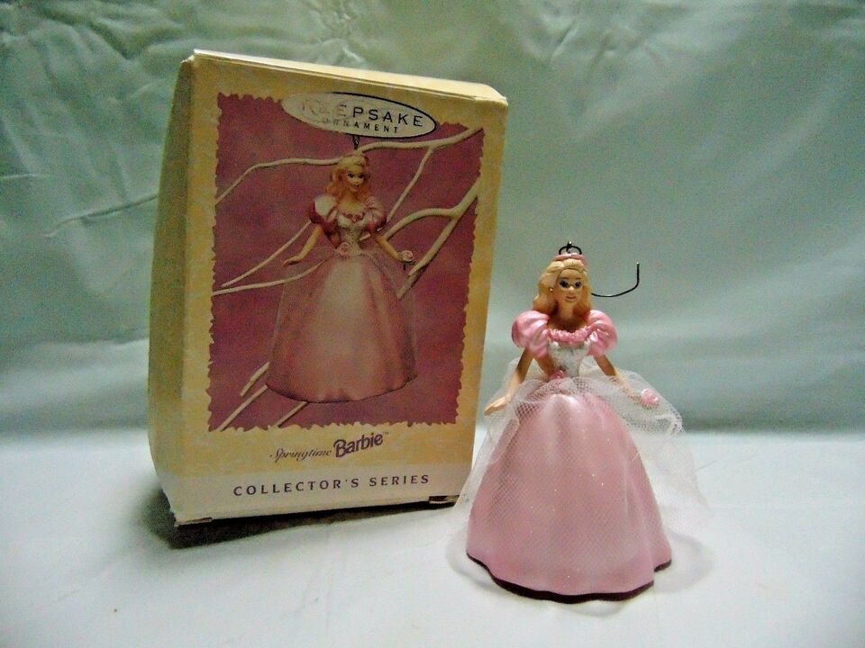 Primary image for Hallmark Keepsake Ornament Springtime Barbie Collector Series 1996 Mattel