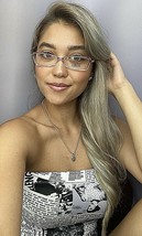 New Super Light Silhouette SP998671 52mm Clear Red Women&#39;s Eyeglasses - $32.99