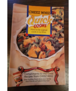 Cheeze Whiz &quot;Quick Cooks&quot; Top Ten Uses Vintage Pamphlet / Advertising 19... - £6.29 GBP