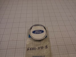 FORD OEM NOS E8AZ-1141-B  Wheel Cover Hub Cap Center Ornament Blue Oval - $17.40