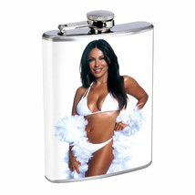 Madrid Spain Pin Up Girls D15 Flask 8oz Stainless Steel Hip Drinking Whiskey - £11.42 GBP