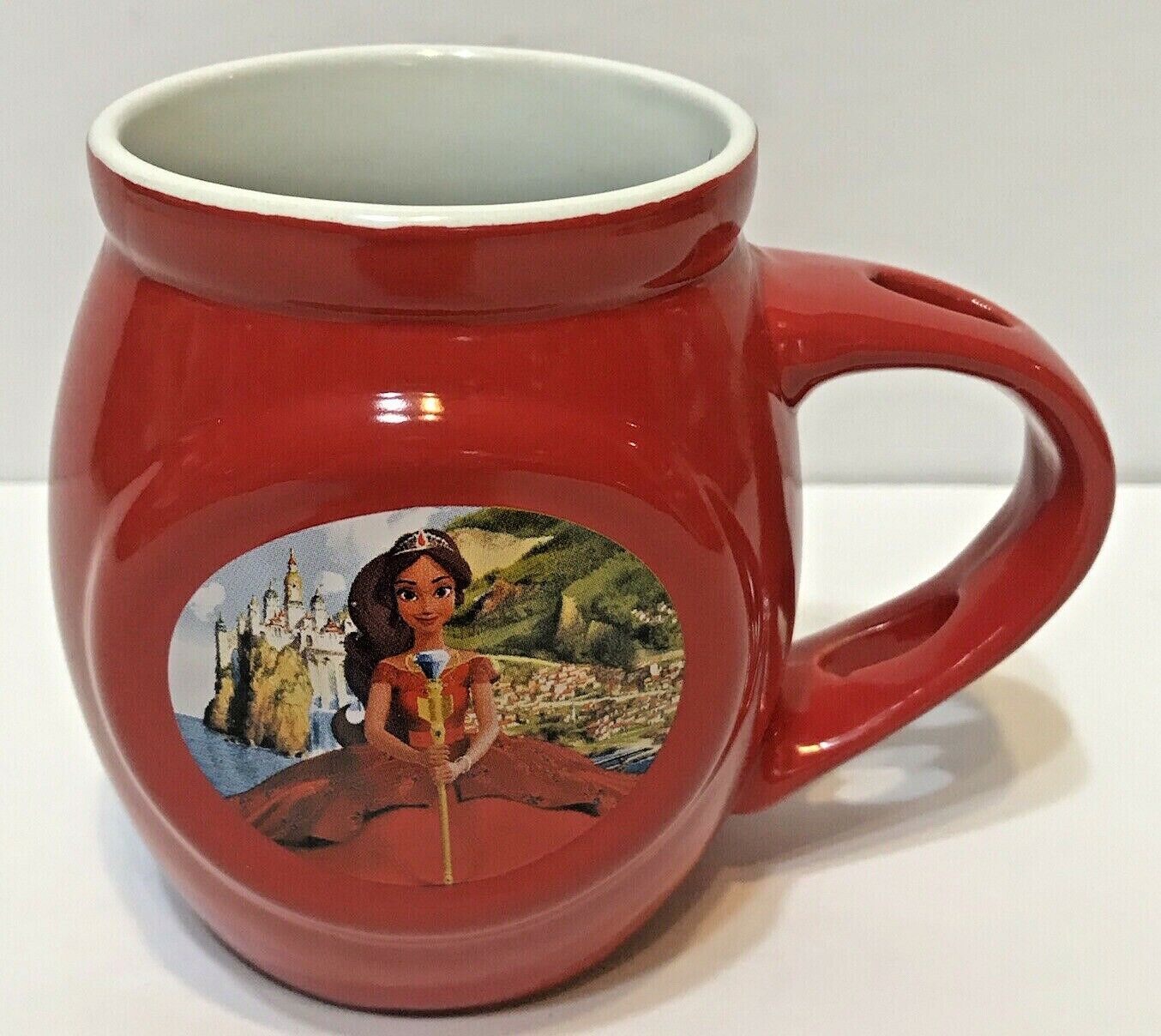 Primary image for Disney Princess Holiday Red Coffee Tea Cocoa Mug Cup 2017