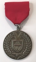 Vintage Award Medal of Unknown Origin with Ribbon and Pin - £9.43 GBP