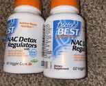 x2 Doctor&#39;s Best NAC Detox Regulators w/ Selenium N- Acetylcysteine 60 P... - $16.00