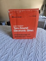 RadioShack Safe House Two-Sound Electronic Siren 49-488F - New - Open Box - $24.75