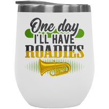 Make Your Mark Design Tuba Player 12oz Insulated Wine Tumbler for Musician &amp; Ins - £21.67 GBP