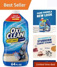 Unscented Carpet Cleaner Solution for Any Steam Cleaning Machine, 64 fl oz - $25.69