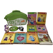 Leap Frog Tag Junior Reading System Lot With 8 Books Reader &amp; Case SEE V... - $98.99