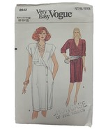 VTG Very Easy VOGUE Sewing Patterns Misses Dress Size 8-10-12 Pattern 89... - $14.24