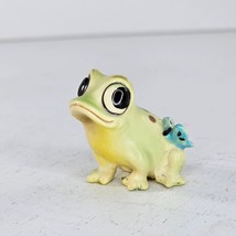 Josef Originals Frog With Butterfly Miniature Figurine - £15.71 GBP