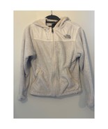 The North Face Womens Furry Fleece Hoodie Full-Zip Jacket Size Small White - $475.72 MXN