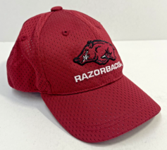 Arkansas Razorbacks - Red Baseball Cap Hat - One Size Fits All, Adjustable - £12.01 GBP