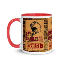 Ray Charles 1966 Seattle Concert Poster Collectible Beverage Mug 4 Color... - $19.99