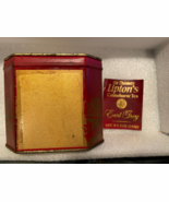 Vintage 8 Sided Sir Thomas Lipton&#39;s Connoisseur Tea Tin *Pre-Owned* dd1 - $418.67 MXN