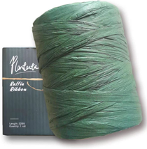Plantactic Raffia Paper Ribbon for Gift Wrapping/Diy Decoration, 328 Feet 1 Roll - £10.30 GBP