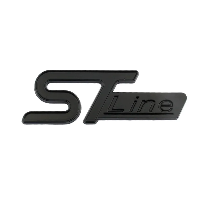 3D Car Front Grill Trunk Metal Logo ST Line Emblem For Ford Kuga MK3 MK2 MK4 S M - £12.75 GBP