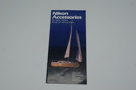 Nikon Camera Accessories 1984 Catalog - $14.84