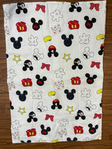 Disney Baby Mickey Mouse Infant soft blanket nap sack quilt Vintage 31 X 21 - $27.99