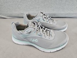 Ryka Grey Teal Womans Sneaker Size 10W (C18) - £14.24 GBP