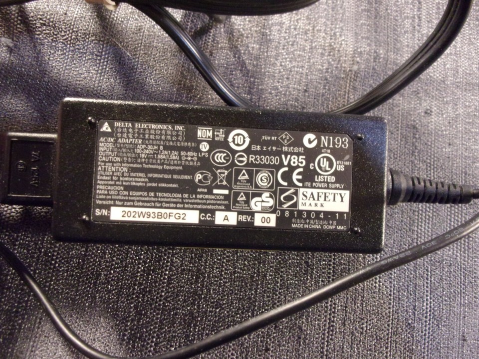 Delta Electronics Laptop Charger AC Adapter Power Supply ADP-30JH B 19V 30W - $14.89