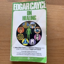 EDGAR CAYCE ON HEALING by Mary Ellen Carter vintage 1972 paperback - $126.85 MXN