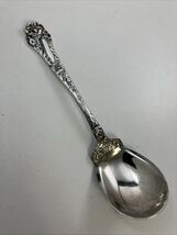 Vintage Sterling Gorham &quot;Poppy&quot; Fruit Spoon 5.75” - $1,197.34 MXN