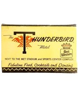 Thunderbird Motel Best Western Vintage Matchbook Native American Unstruc... - $565.67 MXN
